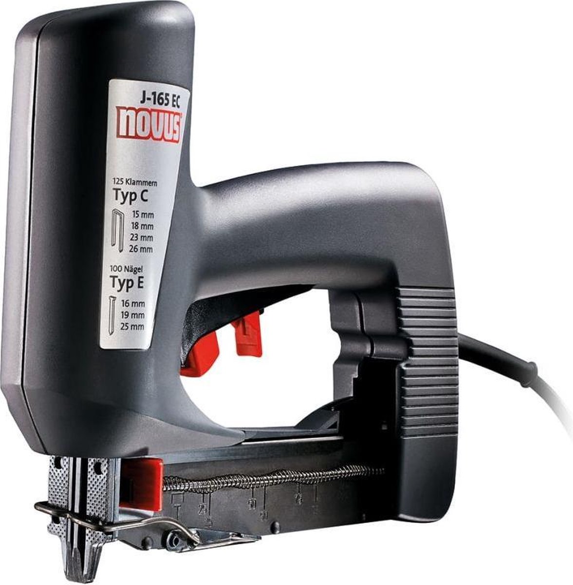 Novus Elektrische Tacker J-165 EC KT - 031-0324 - 031-0324