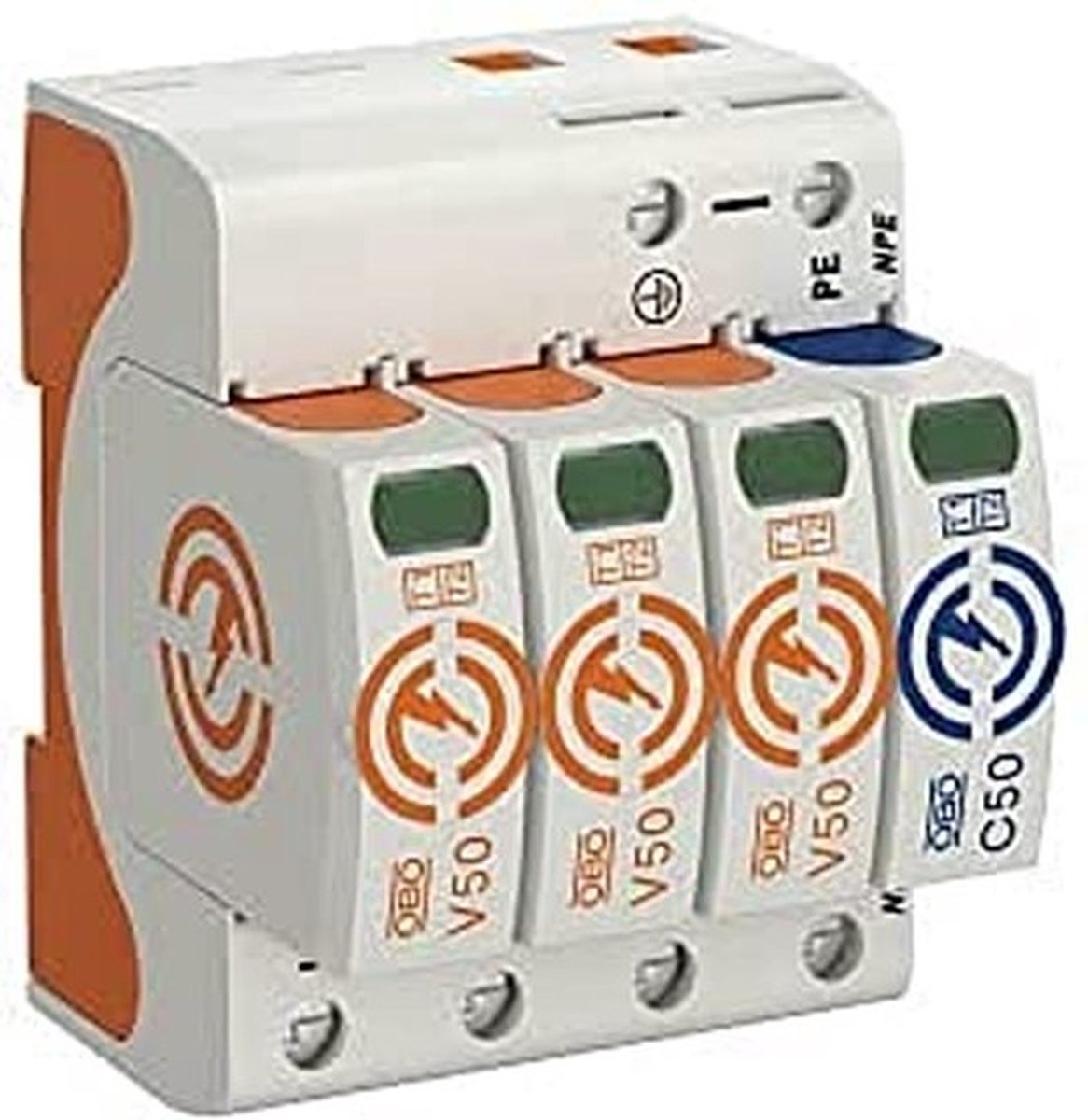 OBO Bettermann V50-3+NPE-280 Combicontroller 50 kA 1 stuk(s)