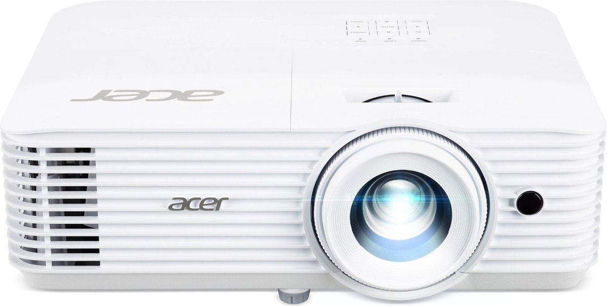Acer H6805BDa Beamer DLP 4000 ANSI-lumen 3840 x 2160 UHD 4K 3D ready, VGA-ingang, Automatische keystone-correctie, Geïntegreerde luidspreker, Zoomfunctie, 4K