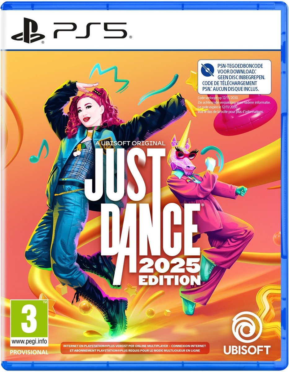 Ubisoft Just Dance 2025 (code In A Box) Playstation 5