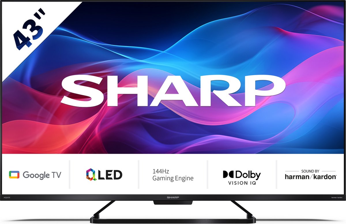 Sharp 43GR8265 Smart Gaming Google 144Hz TV