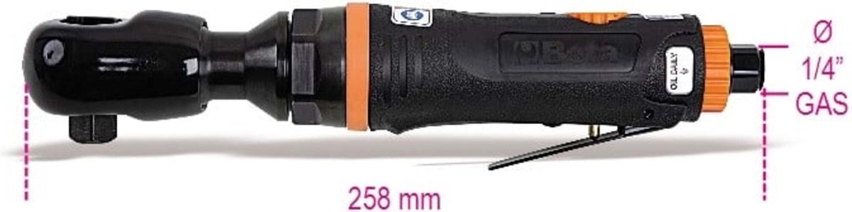 Beta Omschakelbare luchtratel 1921N3 - 019210025