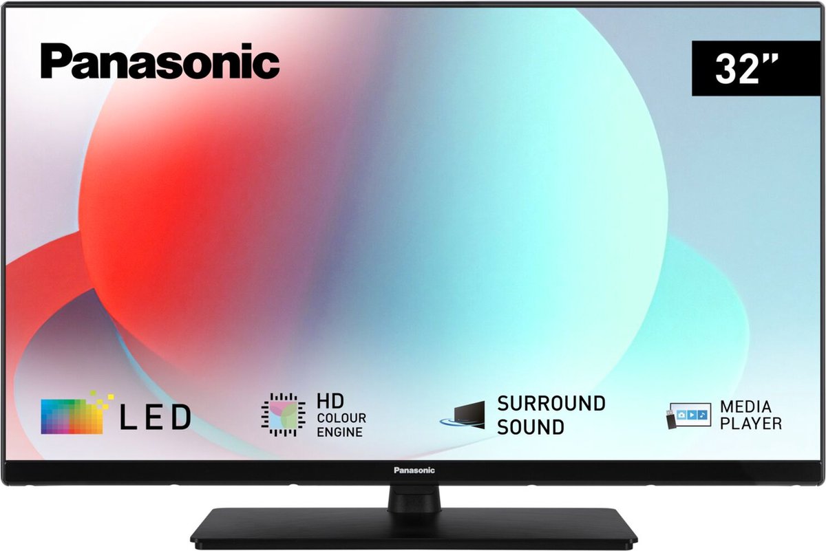 Panasonic TS-32N30A LED-TV 80 cm 32 inch Energielabel E (A - G) DVB-T2, DVB-T, DVB-C, DVB-S2, CI+*, HD ready Zwart