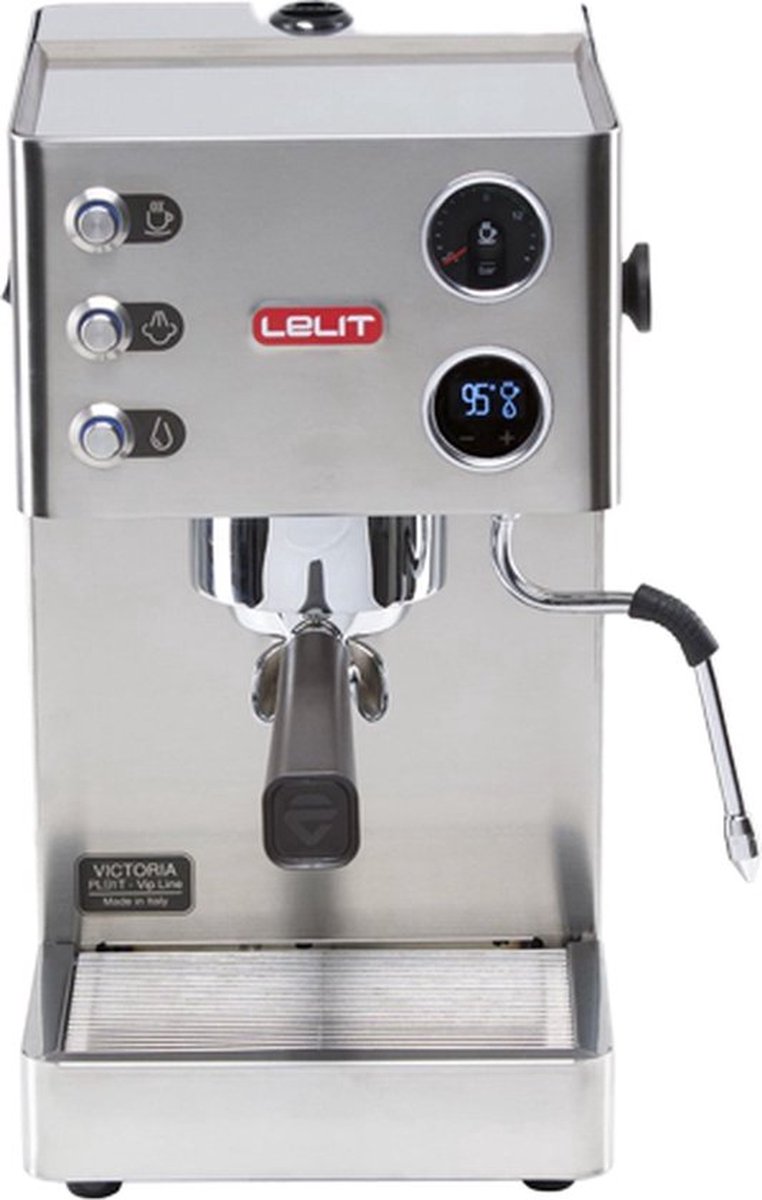 Lelit Victoria PL91T Espresso machine - Roestvrij staal