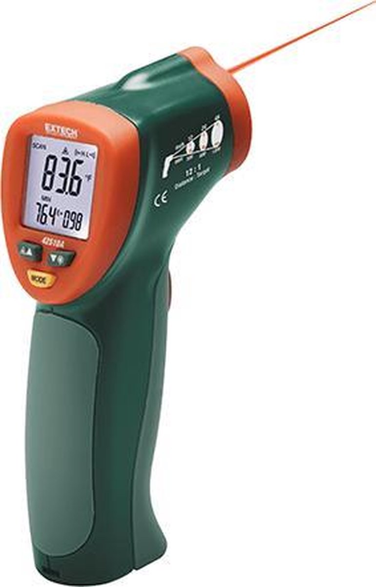 Extech 42510A Mini-IR-thermometer Optiek 12:1 -50 - +650 °C