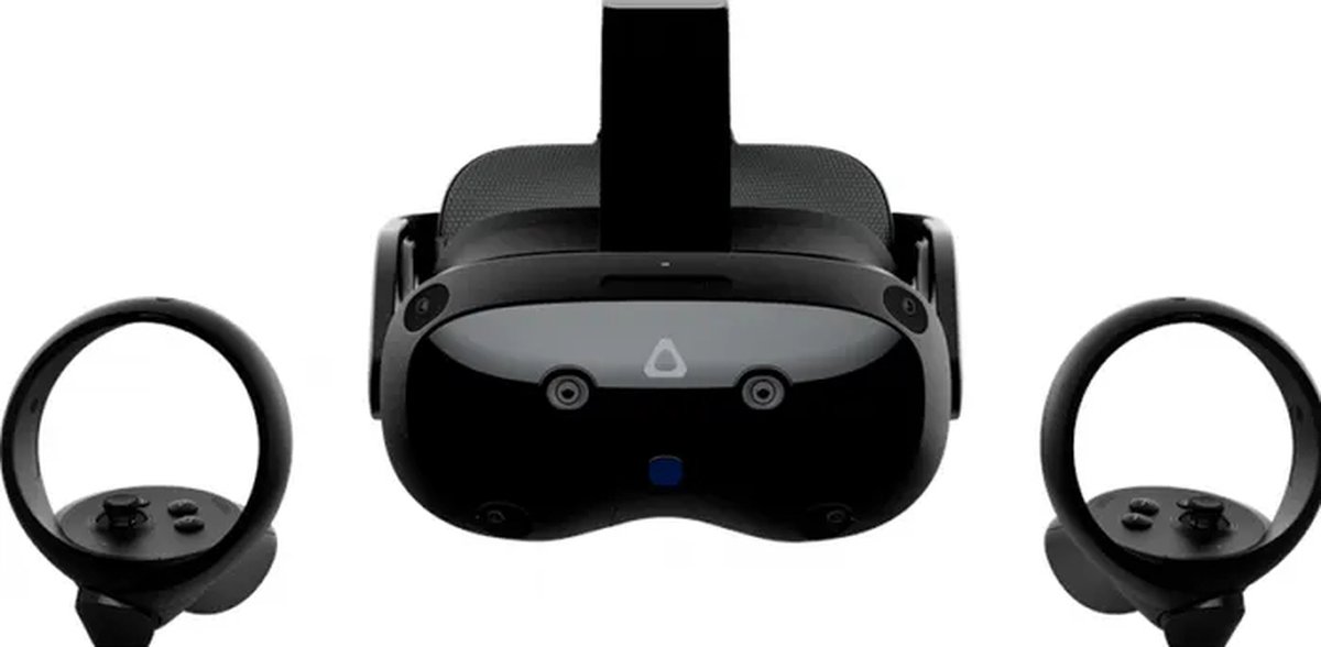 HTC Vive Focus Vision Consumer Edition Virtual Reality bril Zwart 128 GB Incl. controller