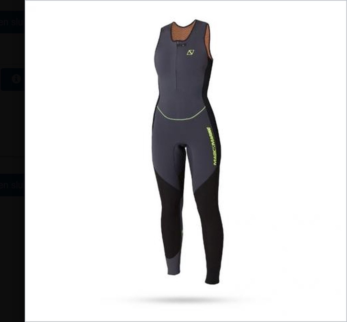 Magic Marine Ultimate long john 2 mm dames wetsuit zonder mouwen