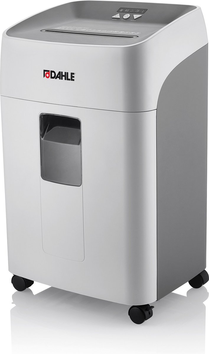 Dahle 504P DESKSIDE, P-5 Papierversnipperaar 15 vellen Cross cut 2 x 15 mm P-5 40 l Ook geschikt voor Paperclips, Creditcards
