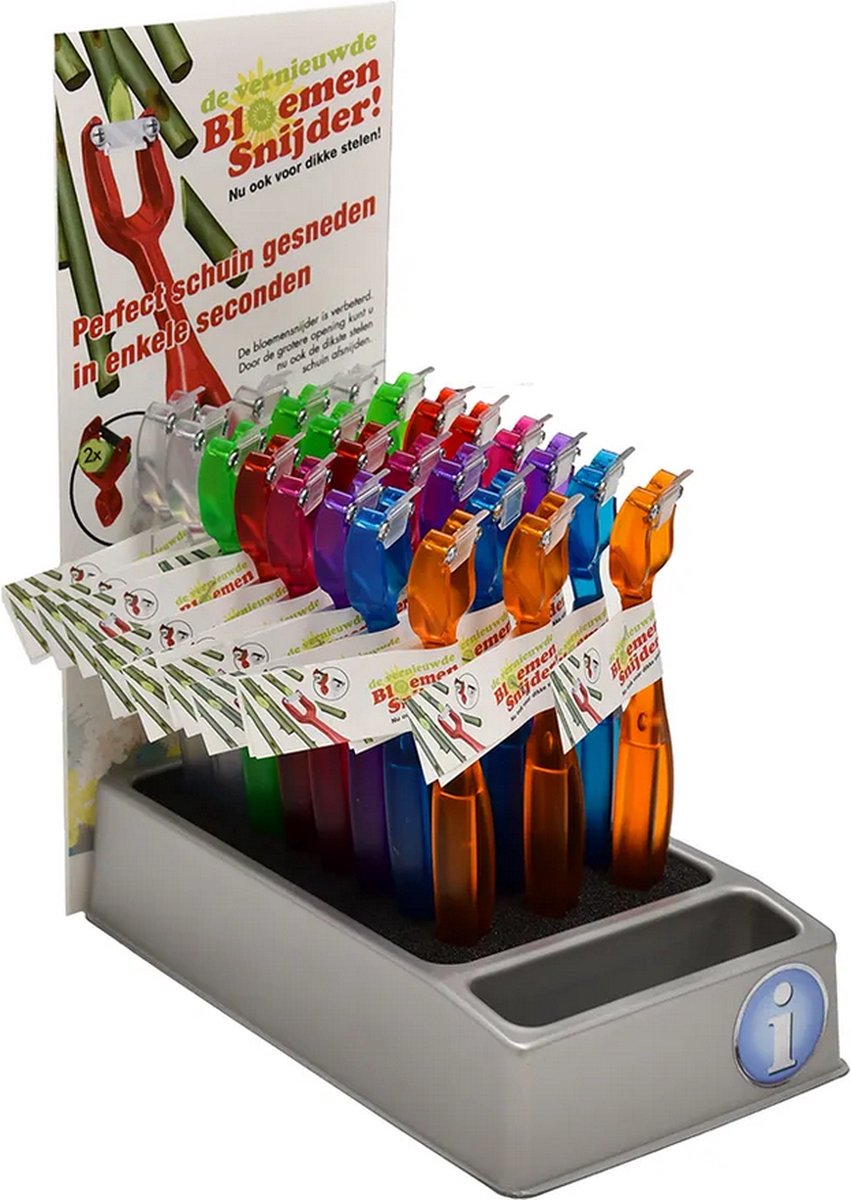 Bloemensnijder display/24 stuks - Meuwissen agro