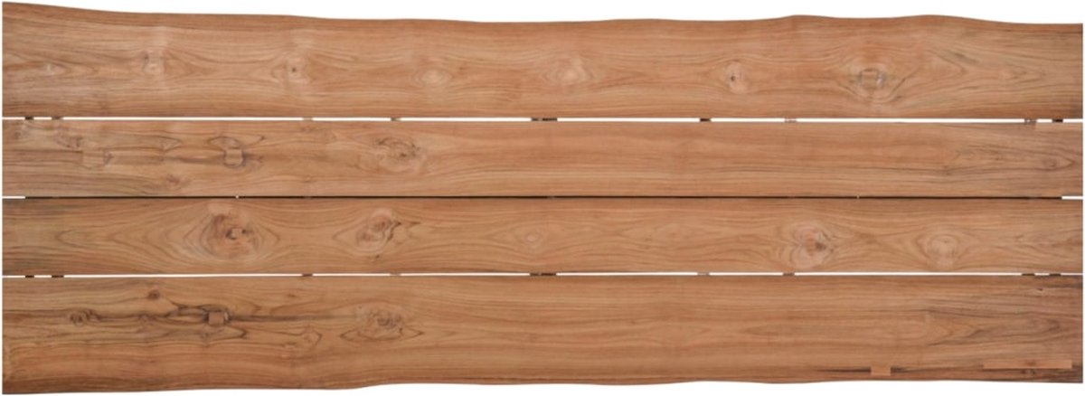 Goa Tafelframe Antracite Met Tafelblad Robusto Teak 280 x 95 cm - 4so