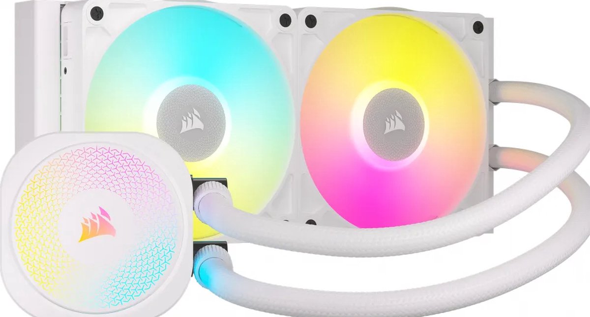 iCUE LINK TITAN 240 RX RGB White Waterkoeling