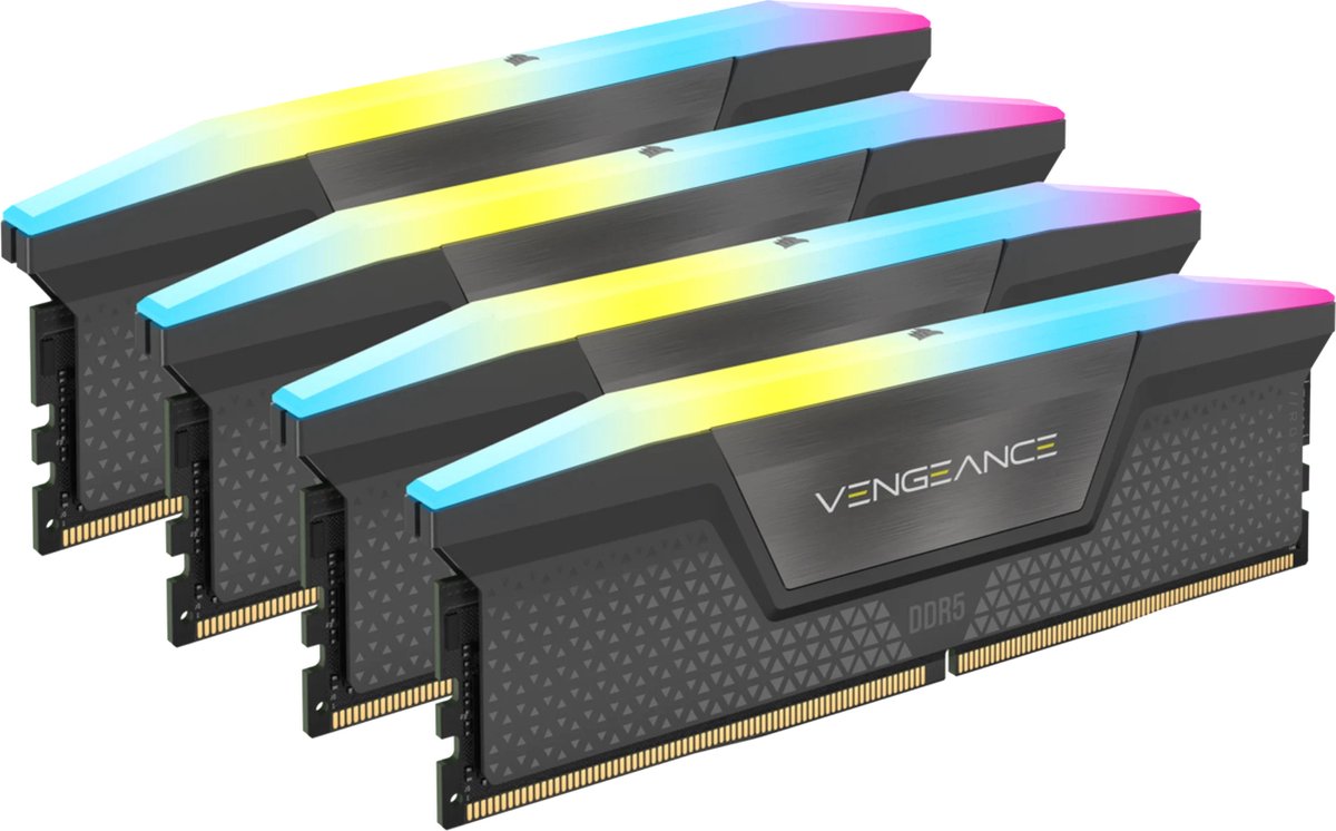 64 GB DDR5-6000 (4x 16 GB) Quad-Kit Werkgeheugen