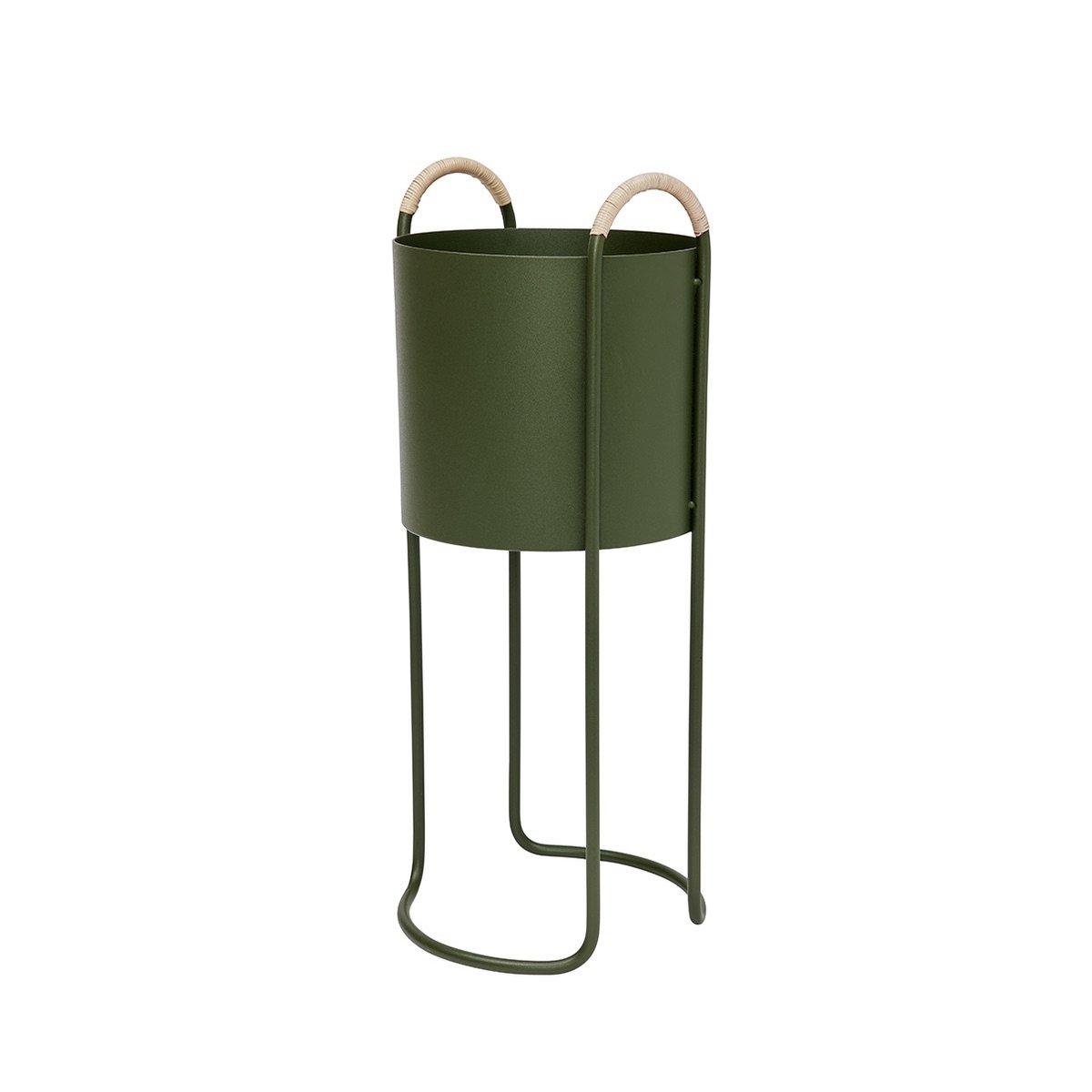 OYOY Maki Plant Box Plantenbak High Olive