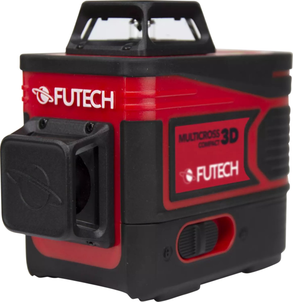 FUTECH MC3D Multicross 3D Compact Kruislijnlaser In Koffer - Rood - 2x 120m - 3 Lijnen