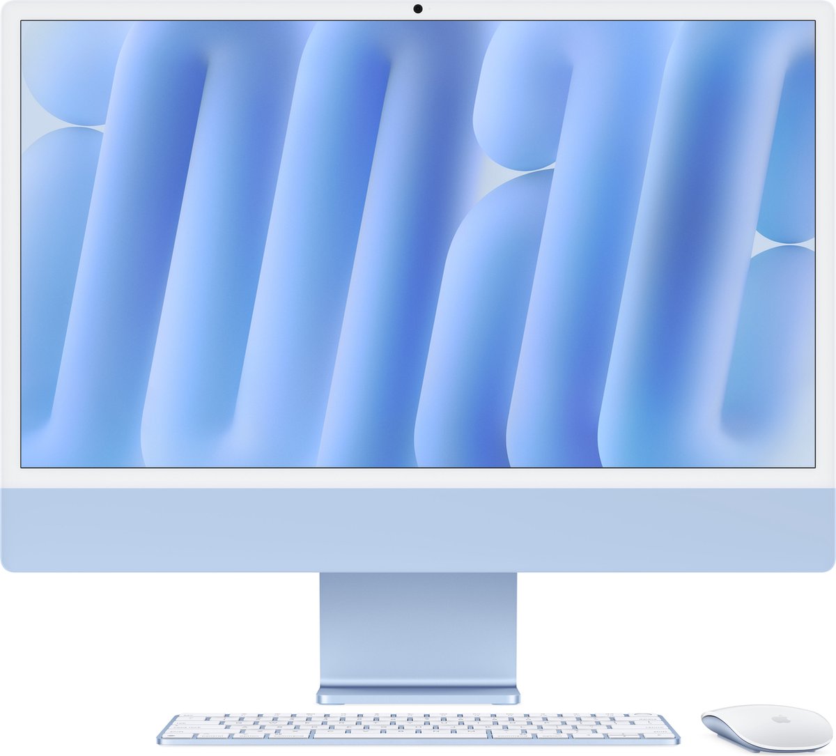 Apple Imac 24-inch Blauw (m4) - 10-core Cpu GPu 16gb 256gb All-in-one-pc