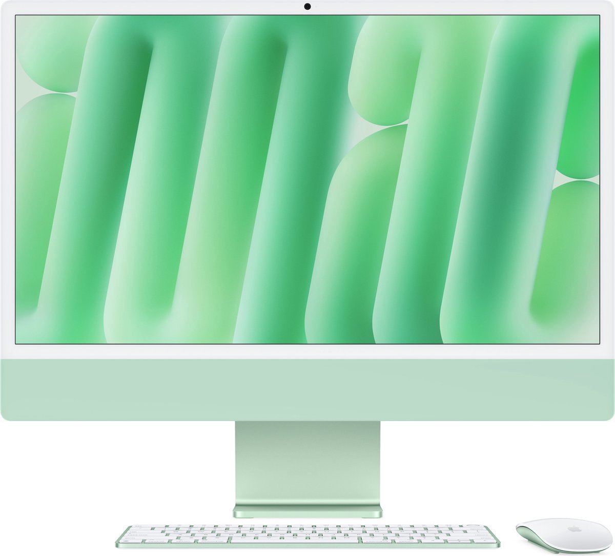 Apple Imac 24-inch Groen (m4) - 10-core Cpu GPu 16gb 256gb All-in-one-pc
