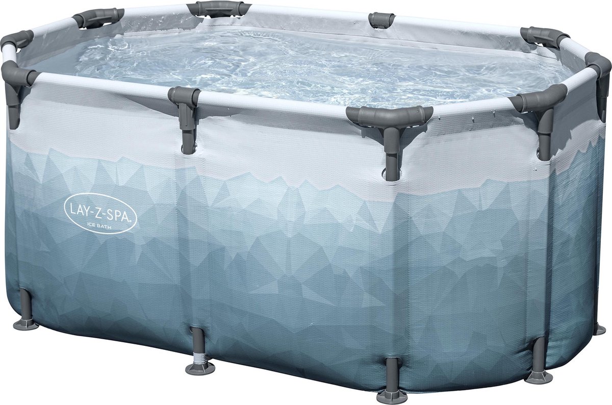 Bestway Lay-Z-spa ijsbad frame glacial dip tub ovaal 150