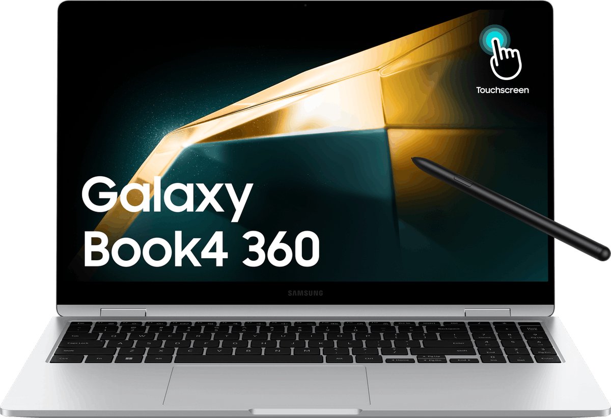 Samsung Galaxy Book4 360 Zilver - 15.6 Inch Intel Core 7 16 Gb 512