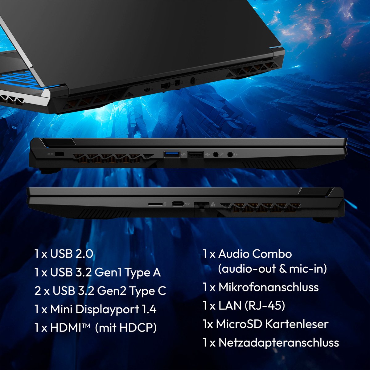 Erazer Scout E30i Md62651 - 17.3 Inch Intel Core I5 16 Gb 512 Geforce Rtx 4050