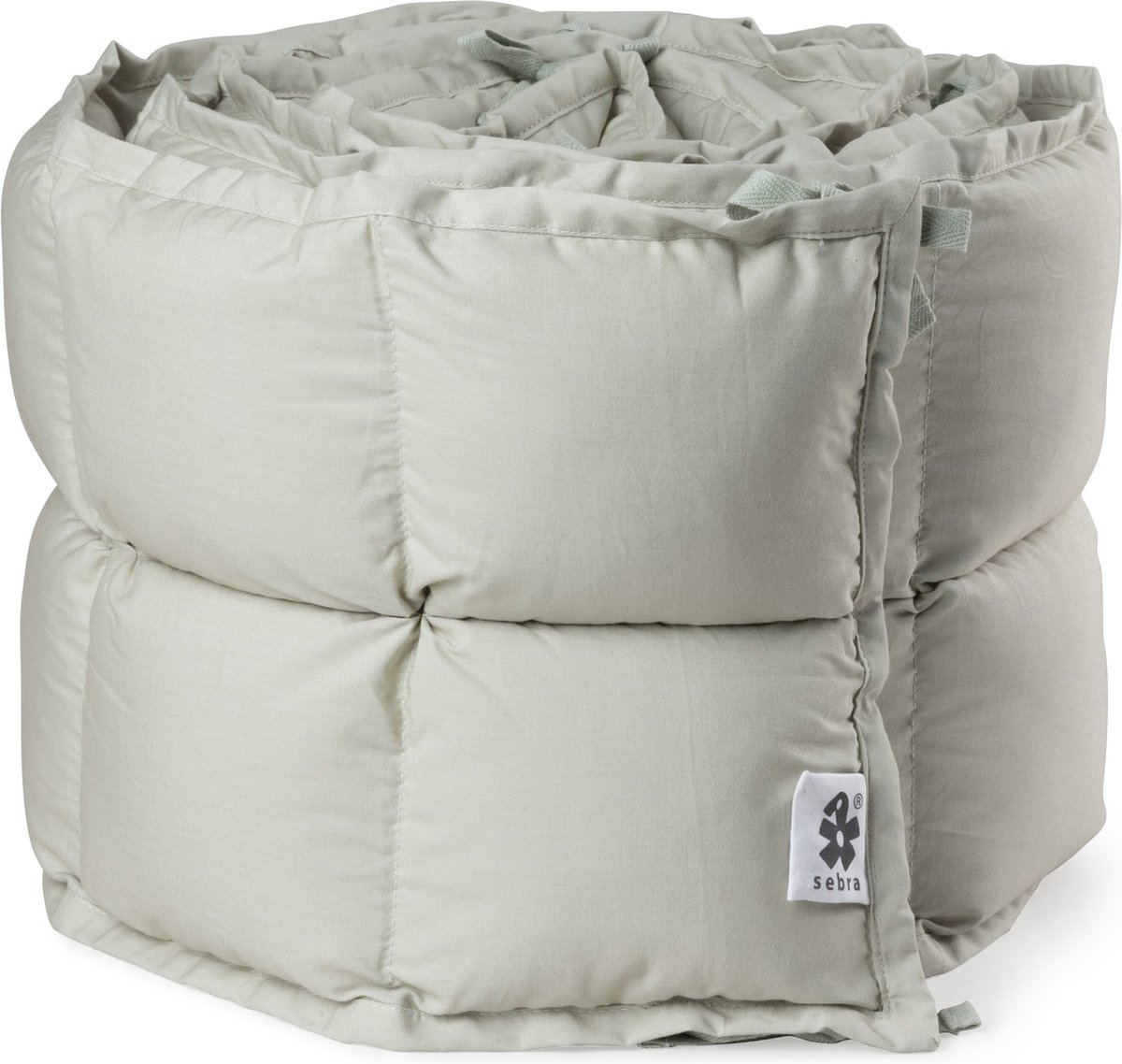Sebra Baby Stootkussen Kapok Mist Green