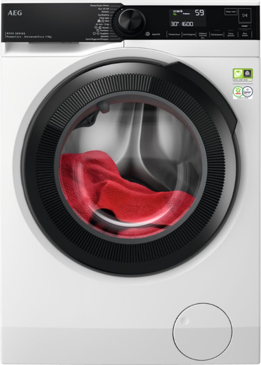 AEG Lr8696ud4m 8000-serie Powercare Universaldose Wasmachine