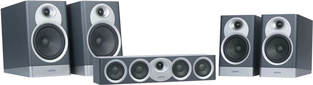 Jamo S7-17HCS home cinema-systeem 5.0 kanalen 150 W Zwart