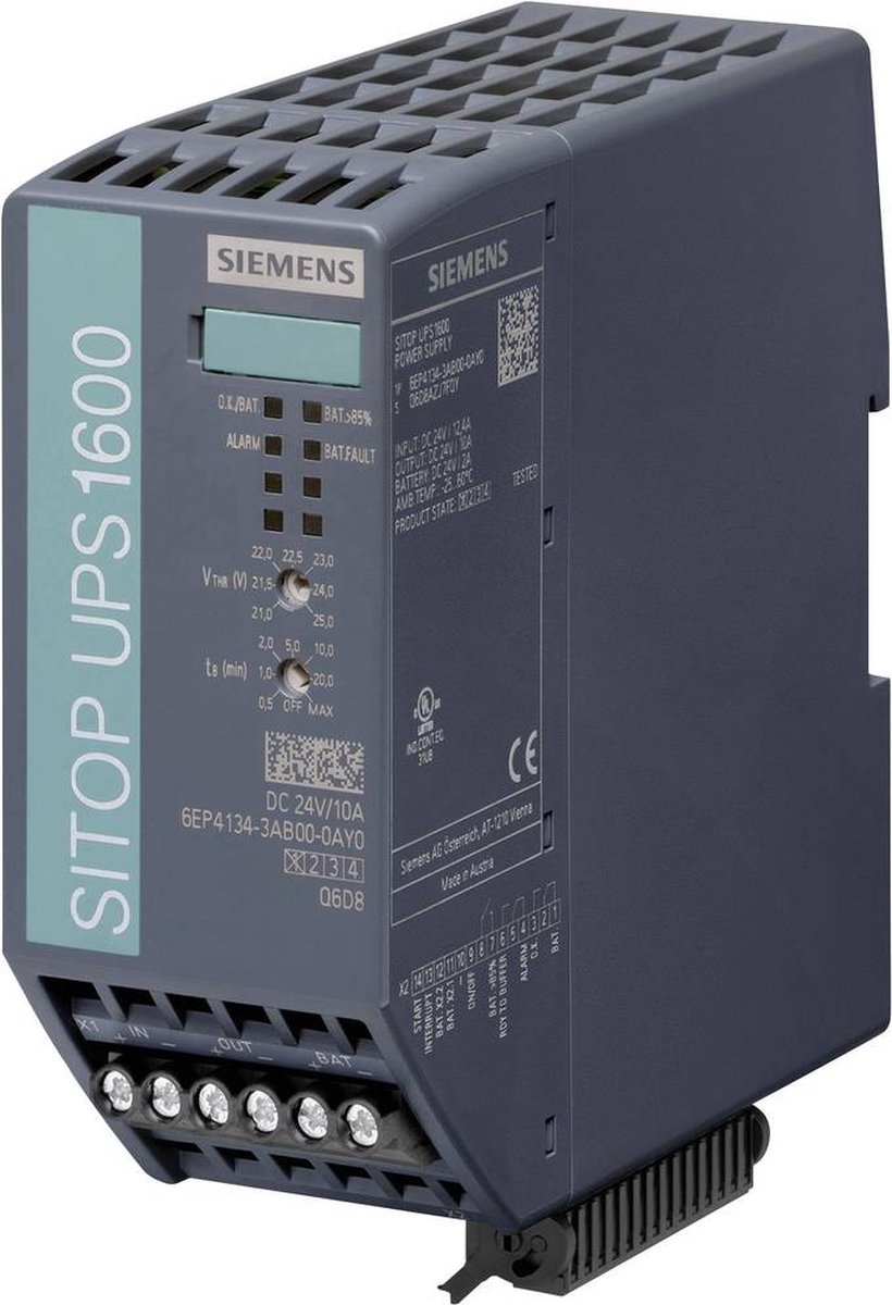Siemens SITOP UPS1600 DIN-rail UPS