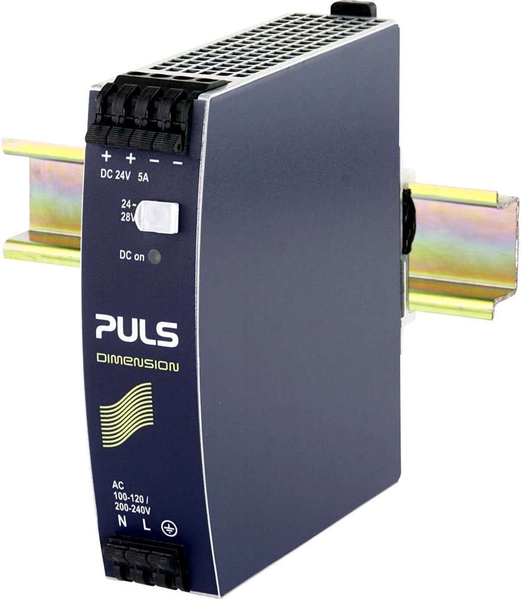 PULS Puls DIN-rail netvoeding 24 V 5 A 120 W Aantal uitgangen: 1 x Inhoud: 1 stuk(s)