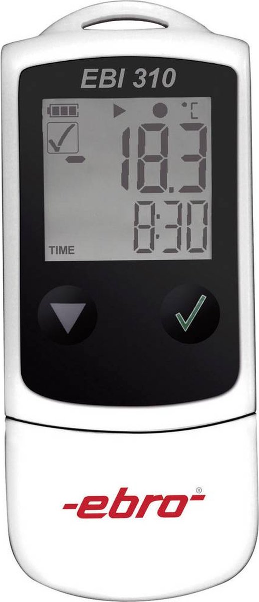 ebro 1340-6331 EBI 310 Temperatuur datalogger Te meten grootheid Temperatuur -30 tot 75 °C