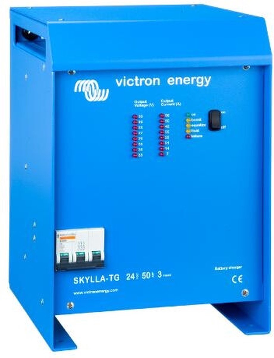 Victron Energy Skylla-TG 24/50 (1+1) 3-Phasen Loodaccu-lader 24 V Laadstroom (max.) 50 A