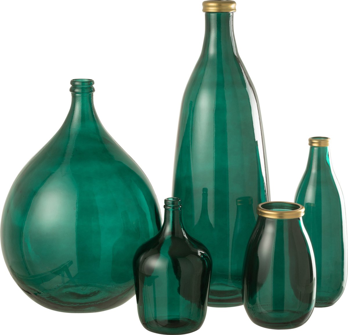 J-Line Vaas Lissabon Glas Groen