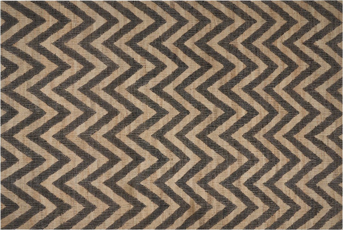 Beliani-DEDEPINARI-Laagpolig vloerkleed-Beige-200 x 300 cm-Jute
