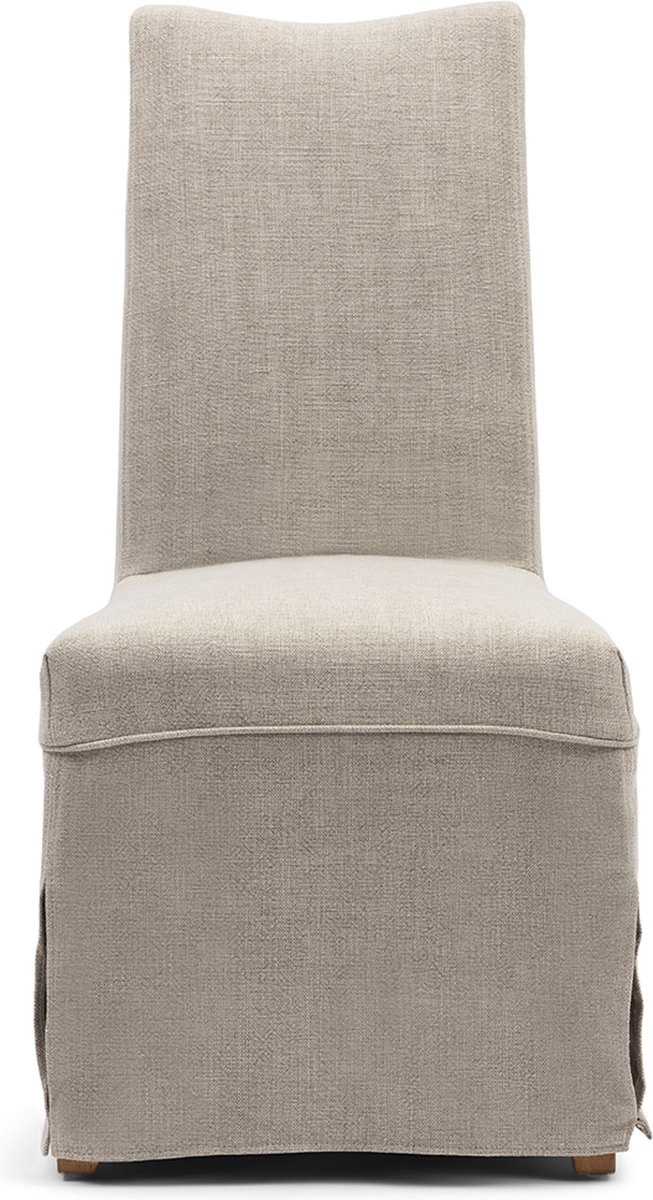 Rivièra Maison - Eetstoel in Fabulous Flax, Katoen, Hoogte 100 cm
