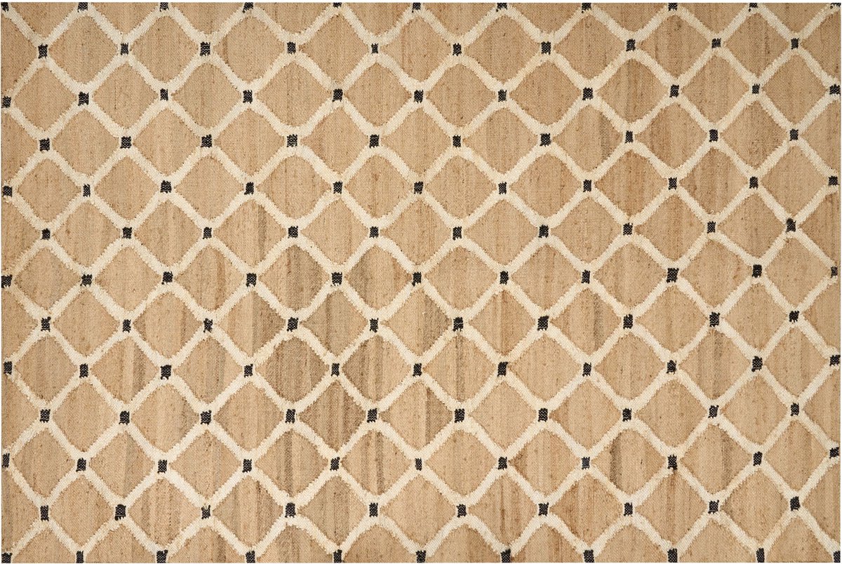 Beliani - KALEKOY - Vloerkleed - Beige - 200 x 300 cm - Jute