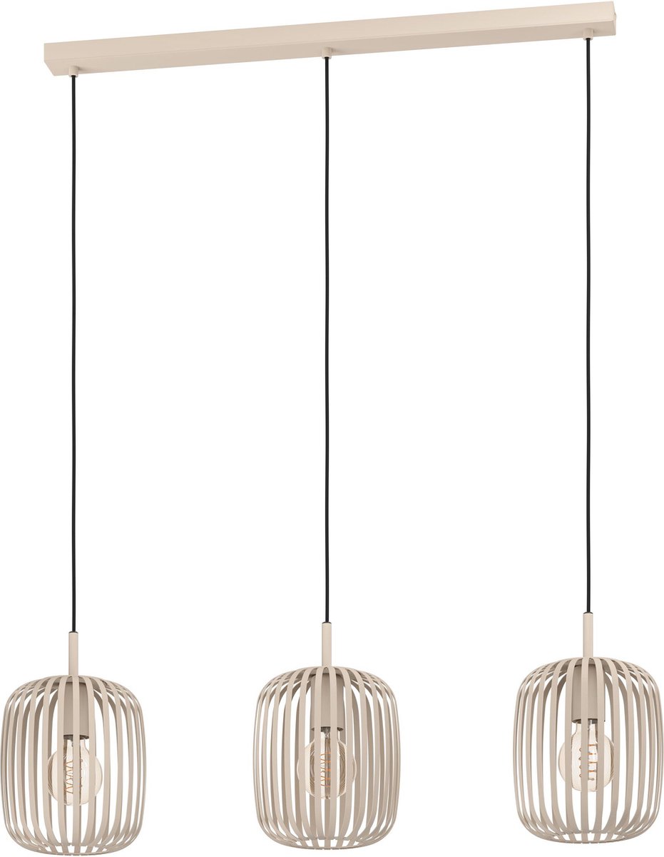 EGLO Romazzina Hanglamp - E27 - 77 cm - Zandkleur