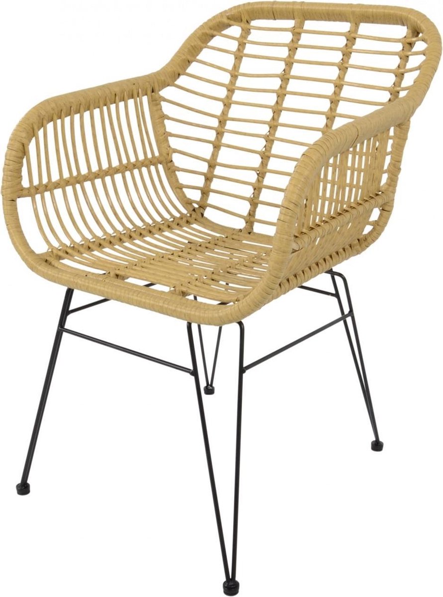 Lesli Living stoel Moda - naturel