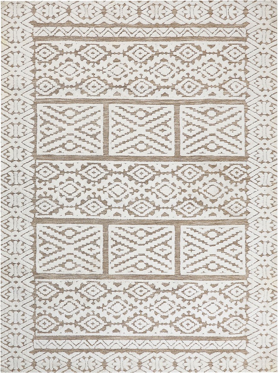 Beliani - GOGAI - Vloerkleed - Crème|Beige - 300 x 400 cm - Polyester