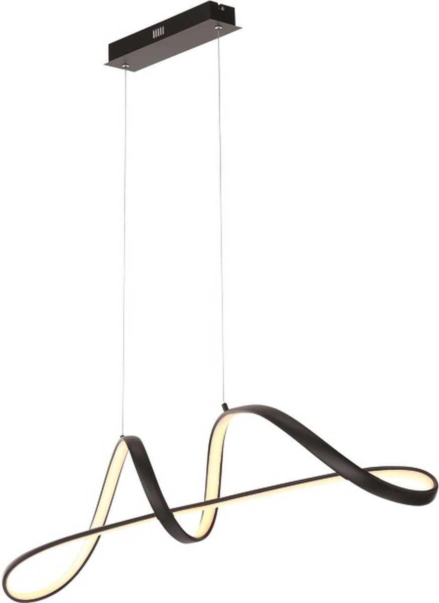 Freelight Freelight Alato Hanglamp Mat Zwart incl. 3 Stappen Dimmer