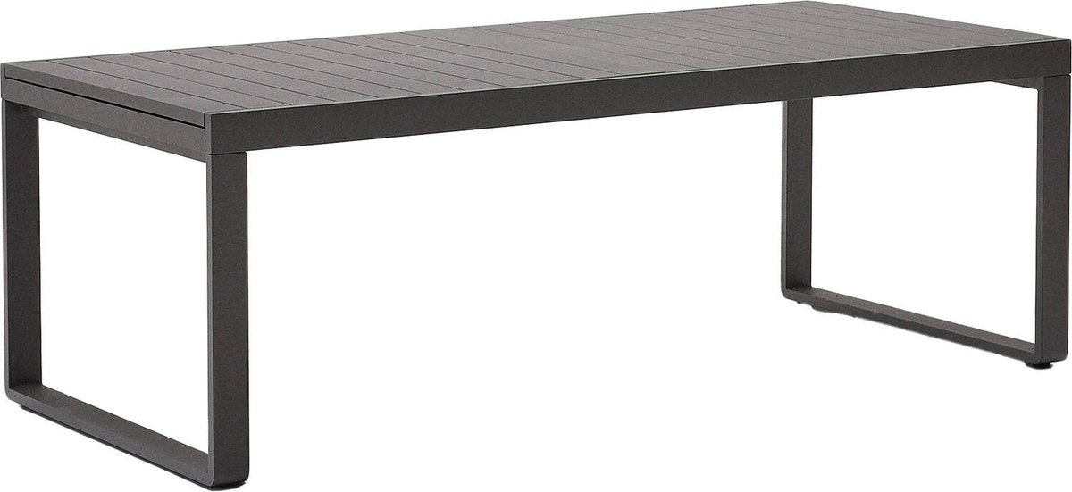 Kave Home - Galdana aluminium uitschuifbare buitentafel met