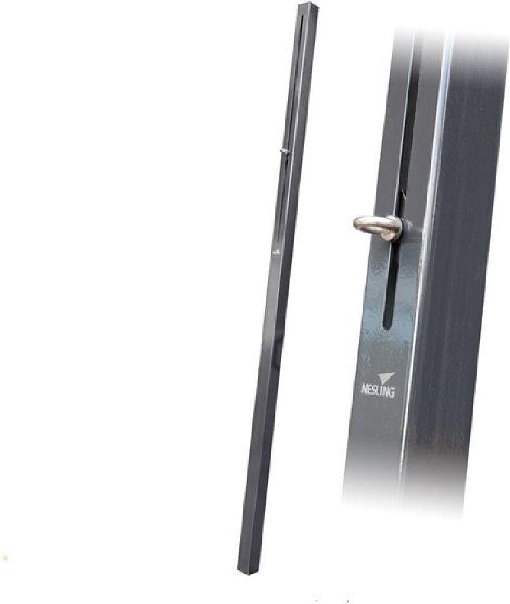 Nesling Paal met flex oog Antraciet 7 x 7 x 250 cm