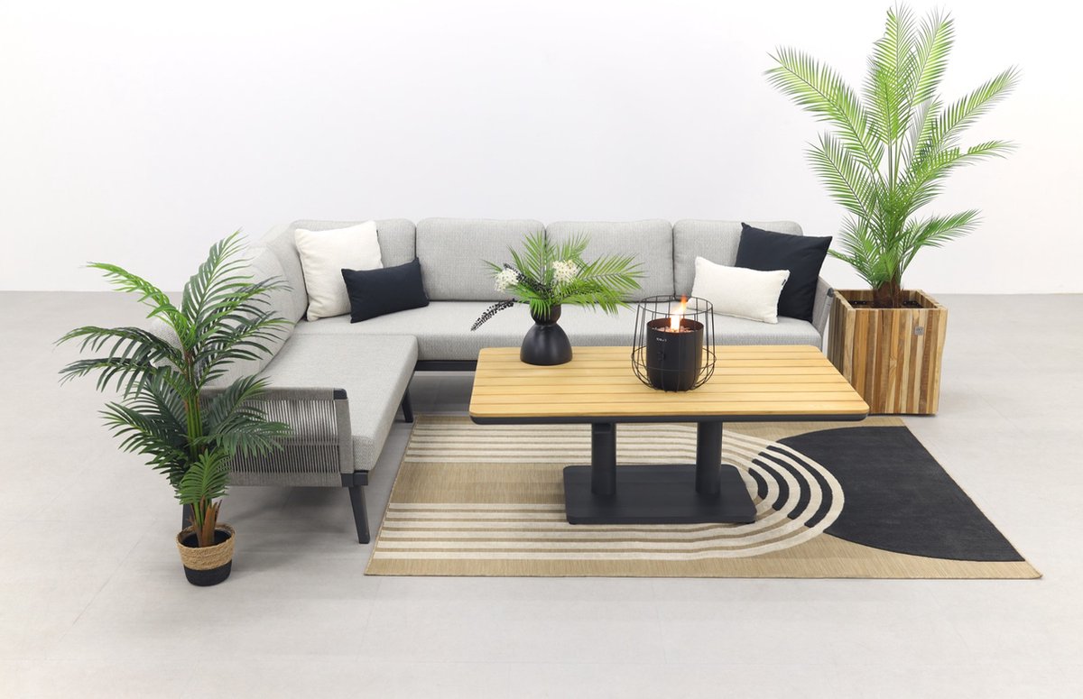 VDG Durban|Medina teak verstelbare loungeset - hoekbank - 2-delig