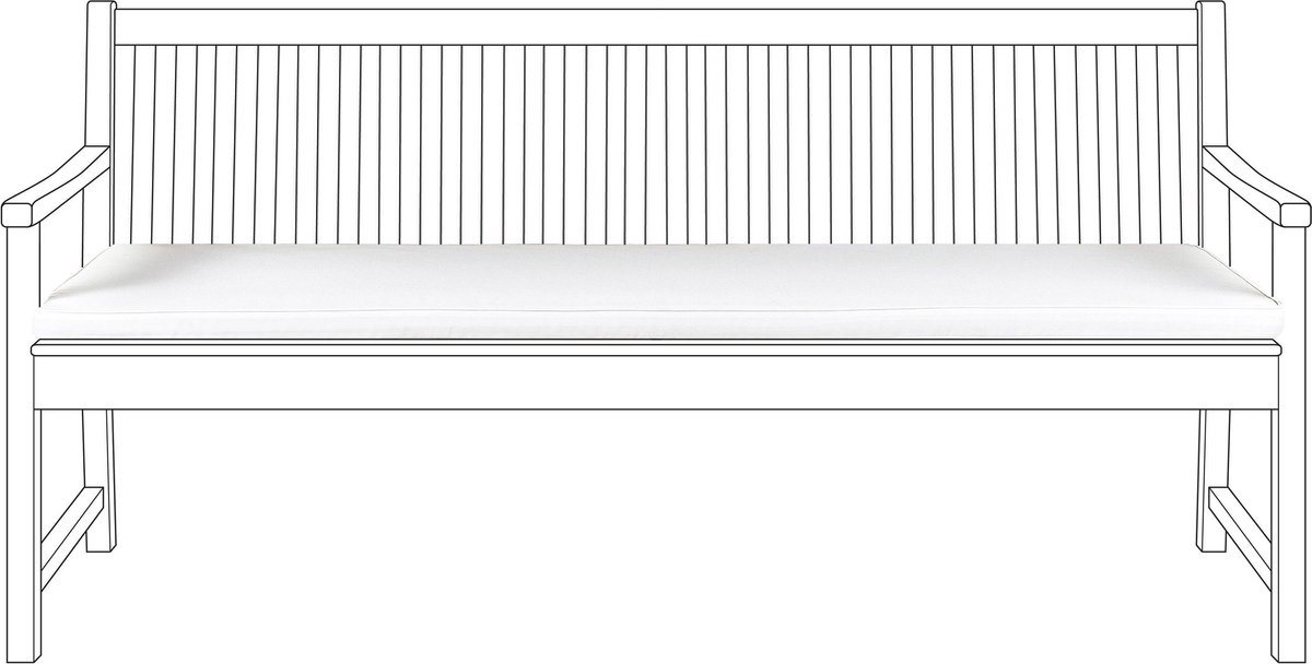 Beliani - VIVARA - Tuinkussen - Wot - 169 x 54 cm - Polyester