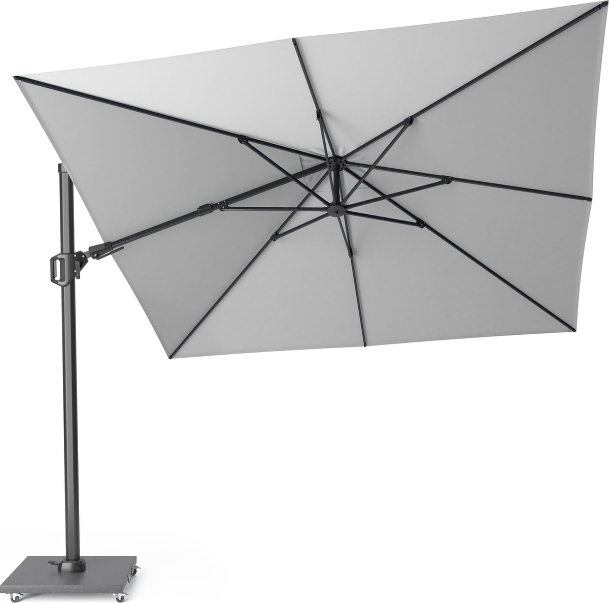Platinum Challenger zweefparasol T2 - 3x3 m. - Light grey