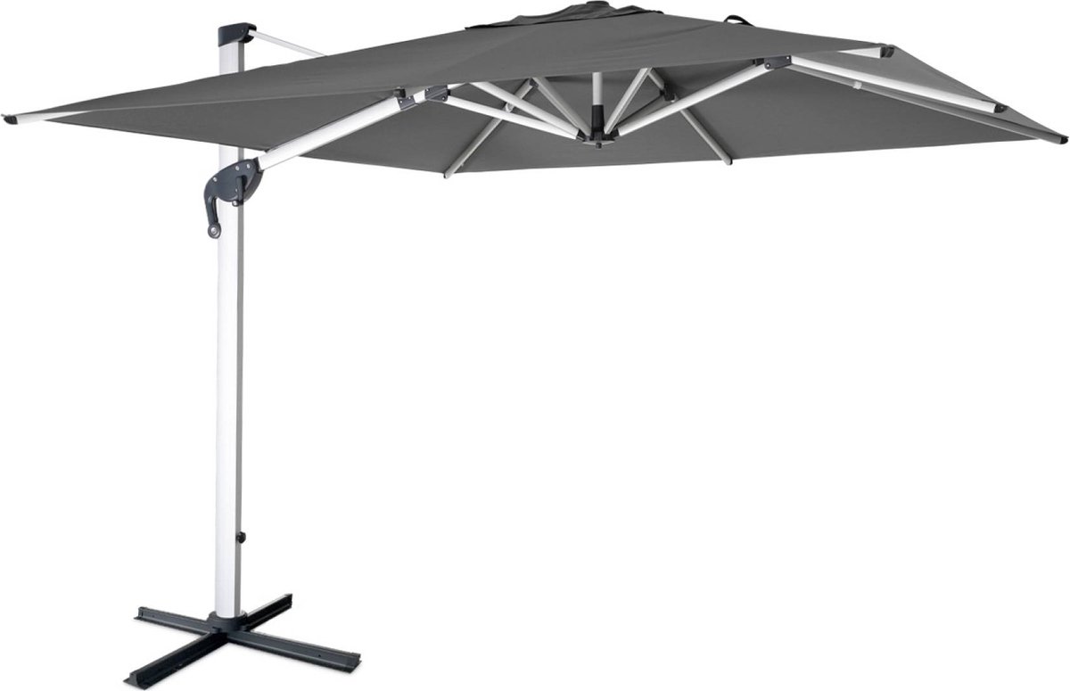 sweeek - Vierkante parasol 3x3m, hoes inbegrepen