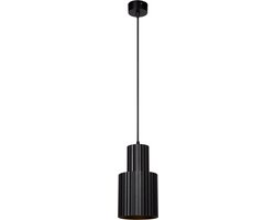 Atmooz Osumi - Zwart & Goud - Hanglamp - Ø 12 cm - Verstelbare Hoogte