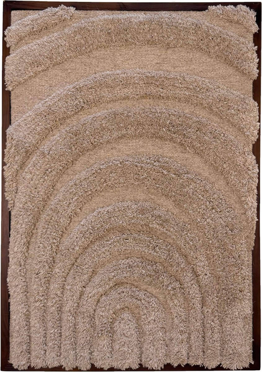 Home67 - Wanddecoratie Demi - Wool Hanging 70 x 100 cm