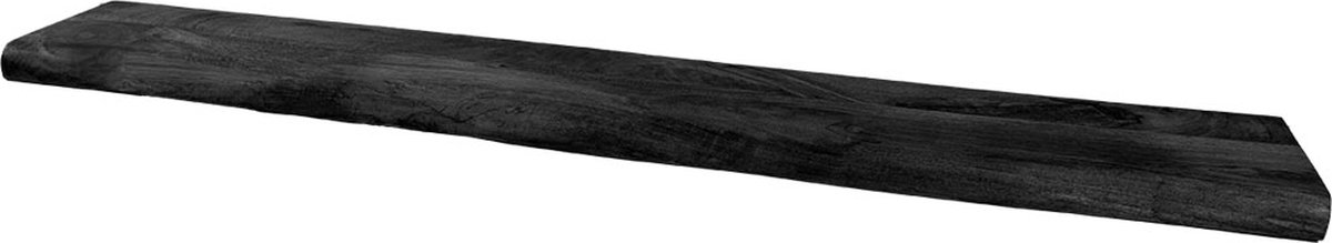 Home67 - Wandplank Pure Zwart Mangohout 140 cm