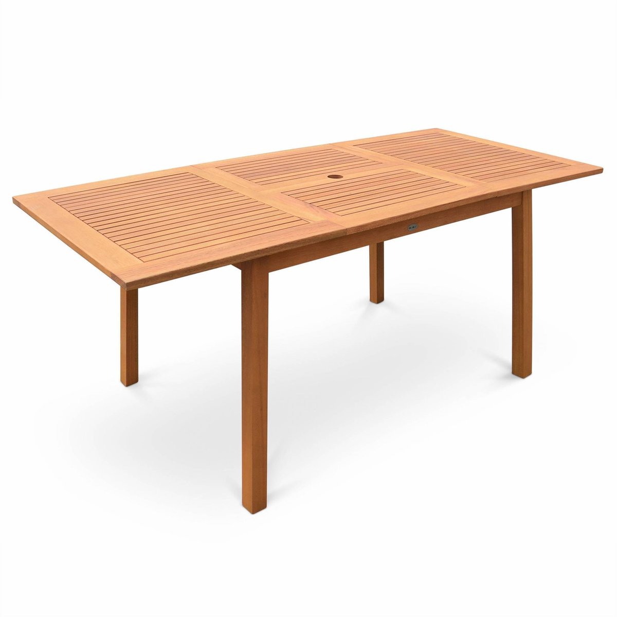 sweeek - Uitschuifbare houten tuintafel 120-180cm