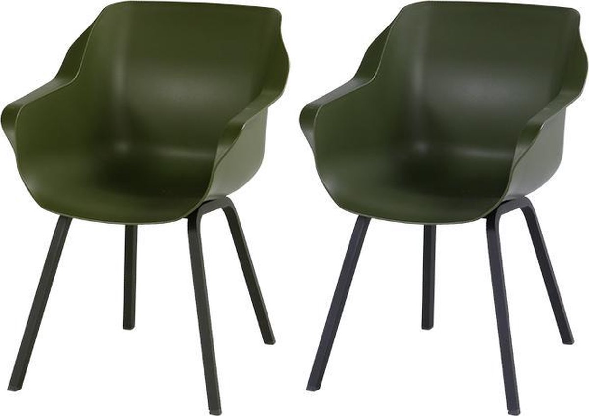 Hartman Sophie Element Tuinstoel - Set van 2 - Moss Green