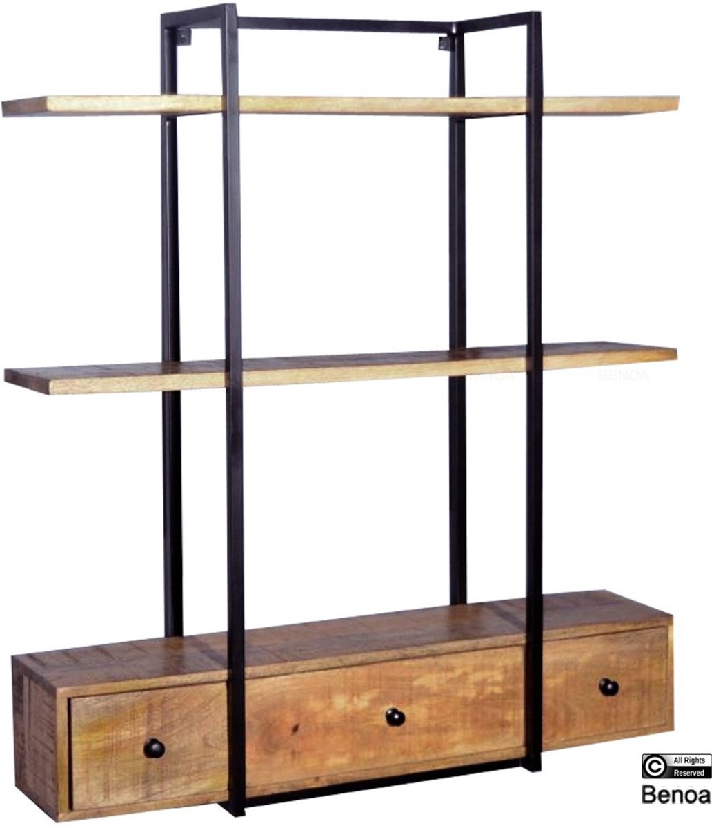 Benoa Sublimity Wall Hanging 3 Drawers And Hooks